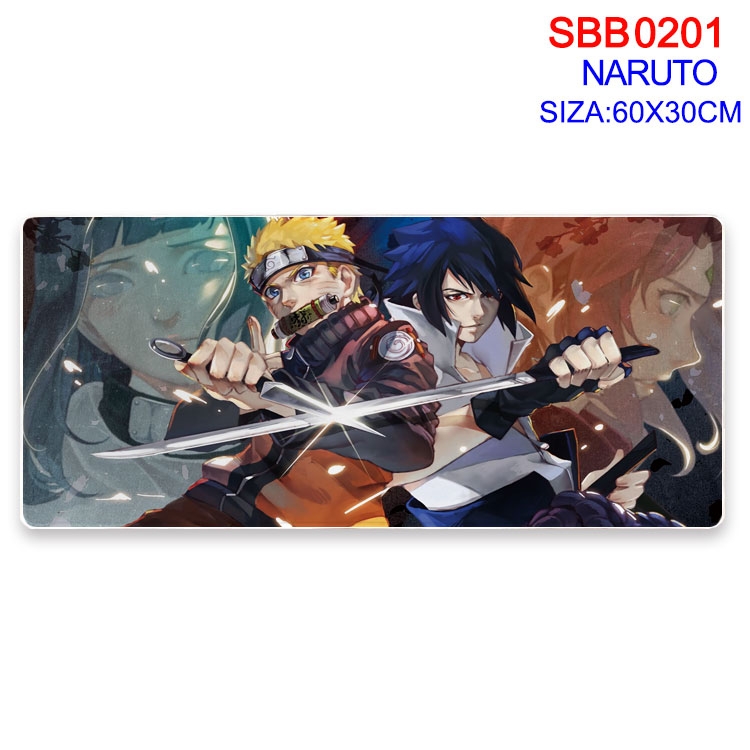 Naruto Anime peripheral edge lock mouse pad 60X30CM SBB01