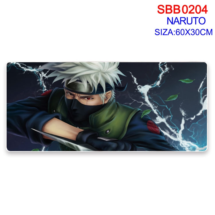 Naruto Anime peripheral edge lock mouse pad 60X30CM  SBB04