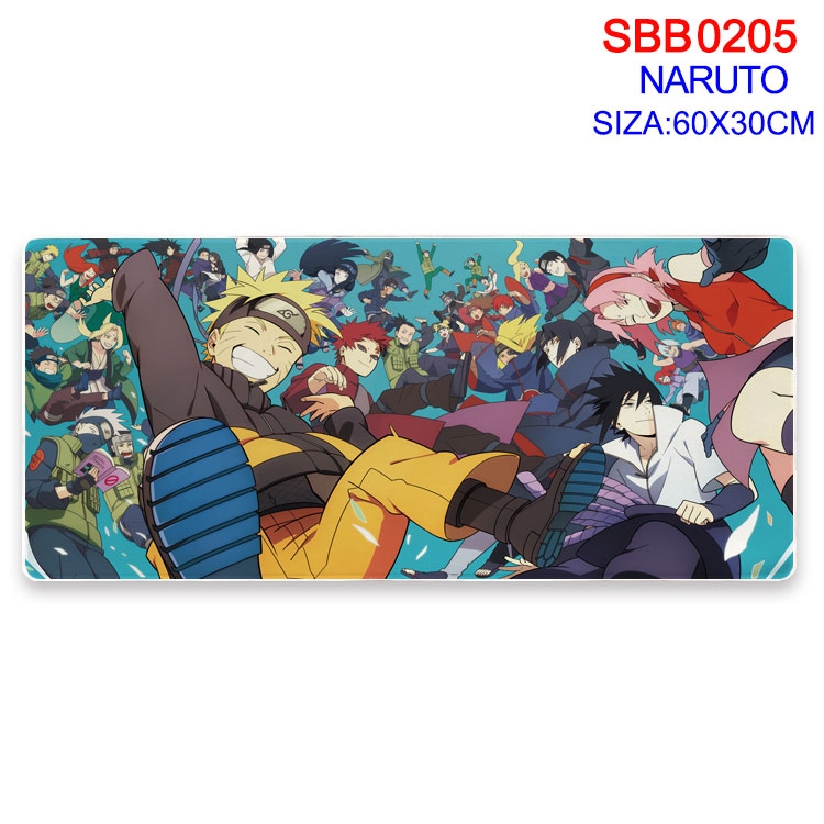 Naruto Anime peripheral edge lock mouse pad 60X30CM SBB05