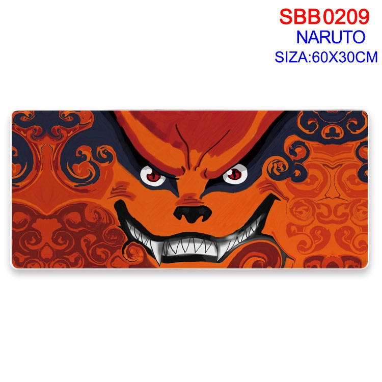 Naruto Anime peripheral edge lock mouse pad 60X30CM  SBB09