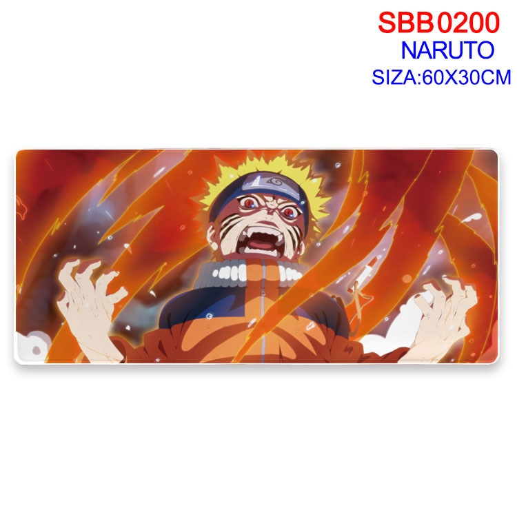 Naruto Anime peripheral edge lock mouse pad 60X30CM SBB00