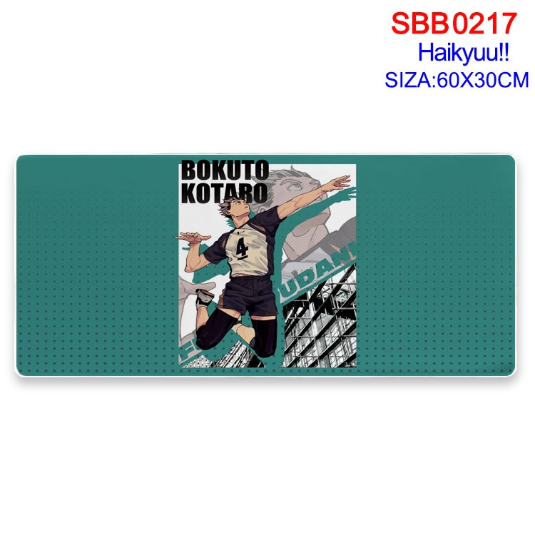 Haikyuu!! Anime peripheral edge lock mouse pad 60X30CM SBB17