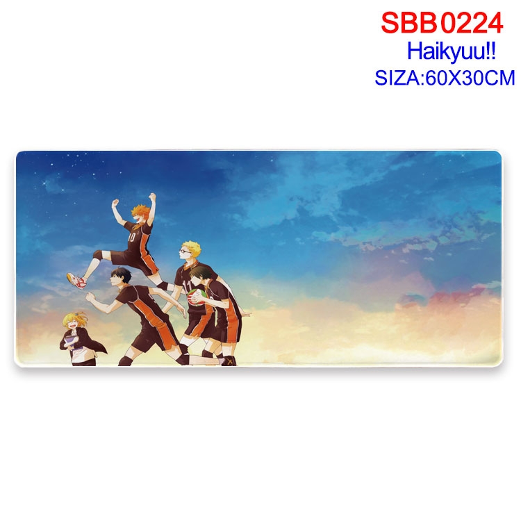 Haikyuu!! Anime peripheral edge lock mouse pad 60X30CM SBB24