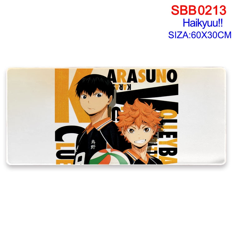 Haikyuu!! Anime peripheral edge lock mouse pad 60X30CM SBB13