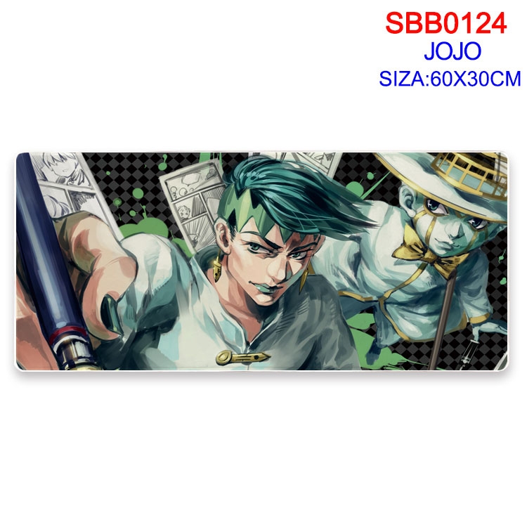 JoJos Bizarre Adventure Anime peripheral edge lock mouse pad 60X30CM SBB-124