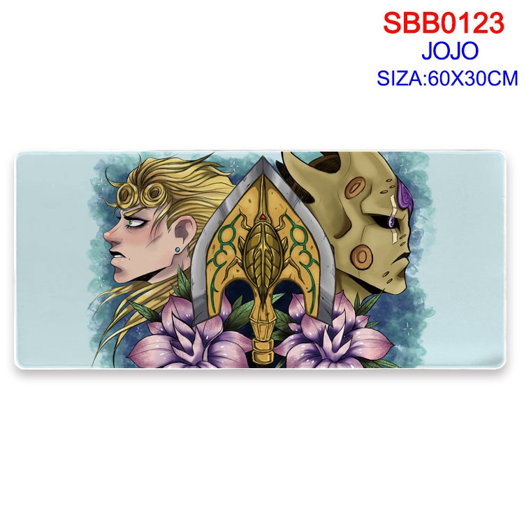 JoJos Bizarre Adventure Anime peripheral edge lock mouse pad 60X30CM SBB-123