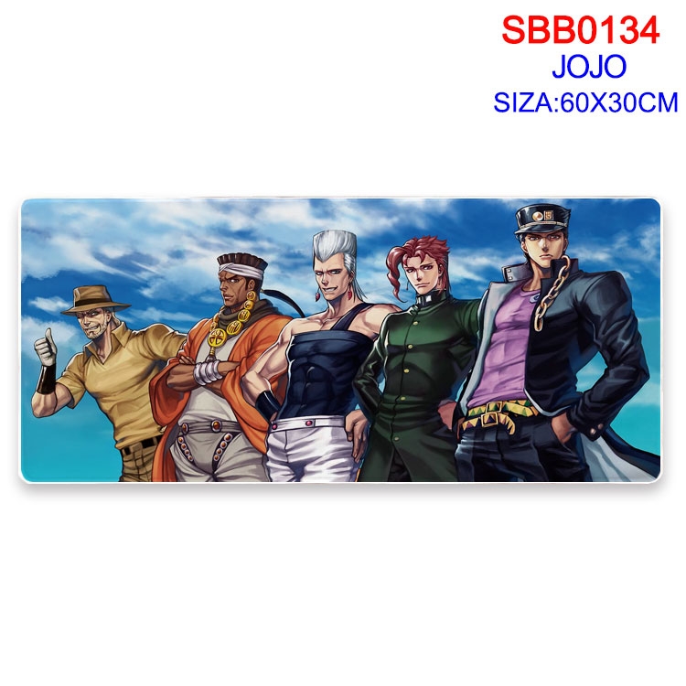 JoJos Bizarre Adventure Anime peripheral edge lock mouse pad 60X30CM SBB-134