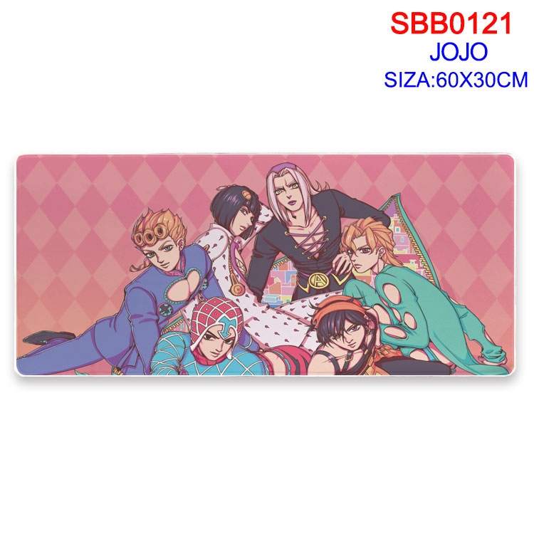 JoJos Bizarre Adventure Anime peripheral edge lock mouse pad 60X30CM SBB-121