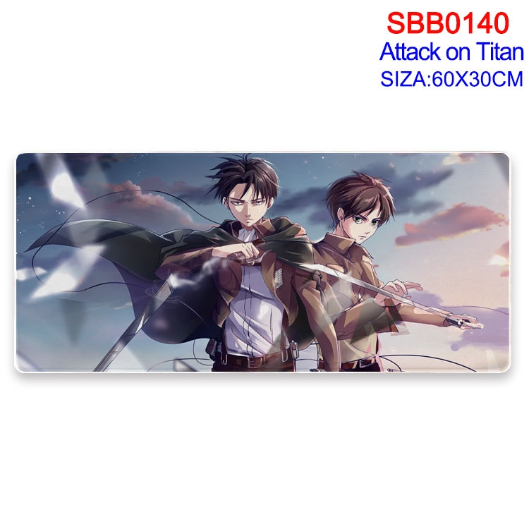 Shingeki no Kyojin Anime peripheral edge lock mouse pad 60X30CM  SBB-140