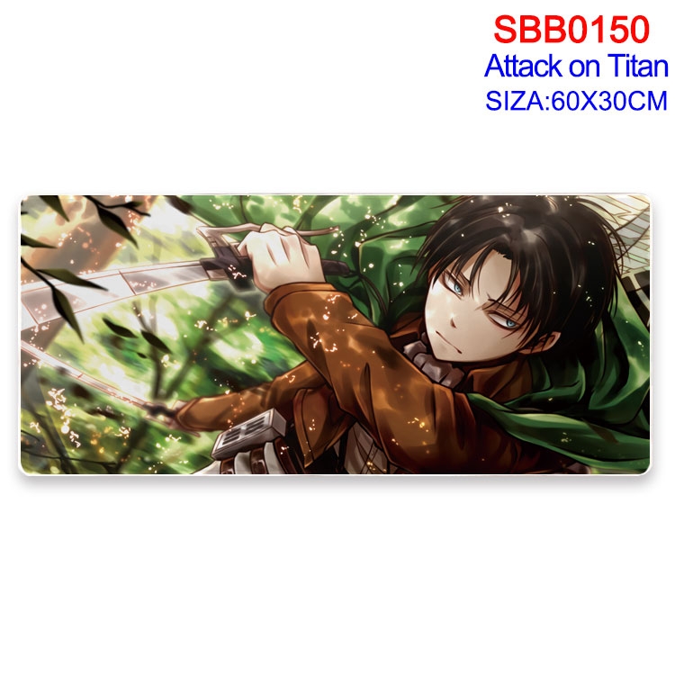 Shingeki no Kyojin Anime peripheral edge lock mouse pad 60X30CM  SBB-150