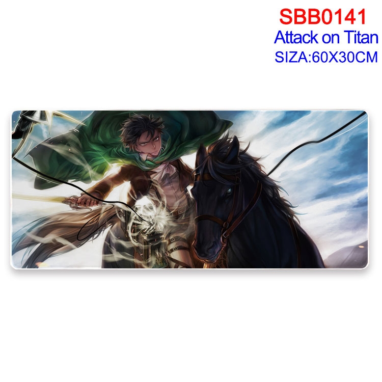 Shingeki no Kyojin Anime peripheral edge lock mouse pad 60X30CM SBB-141