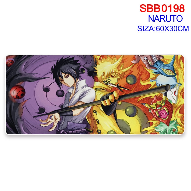Naruto Anime peripheral edge lock mouse pad 60X30CM SBB-198