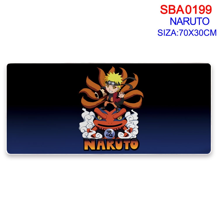 Naruto Anime peripheral edge lock mouse pad 70X30CM SBA-199