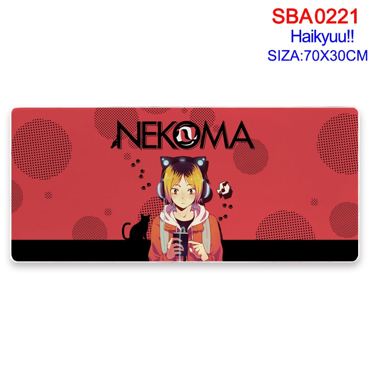 Haikyuu!! Anime peripheral edge lock mouse pad 70X30CM SBA21