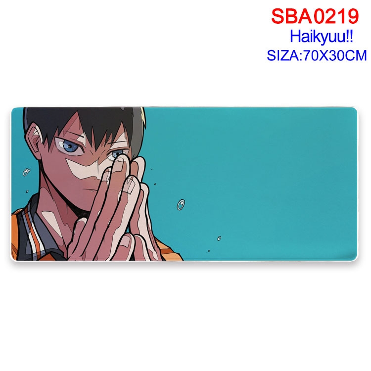 Haikyuu!! Anime peripheral edge lock mouse pad 70X30CM  SBA19