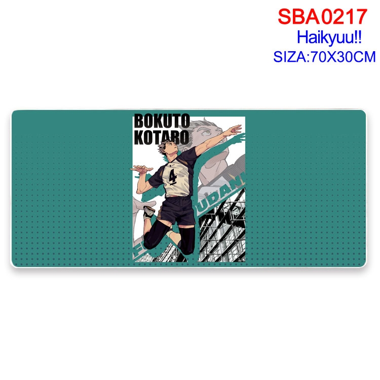 Haikyuu!! Anime peripheral edge lock mouse pad 70X30CM  SBA17