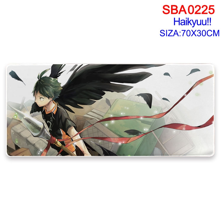 Haikyuu!! Anime peripheral edge lock mouse pad 70X30CM  SBA25