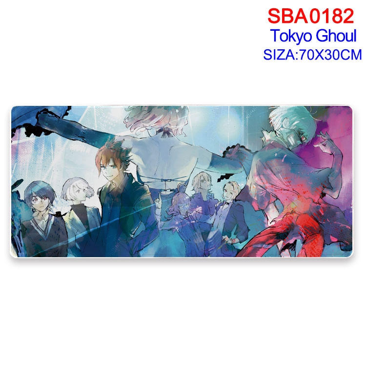 Tokyo Ghoul Anime peripheral edge lock mouse pad 70X30CM  SBA-182