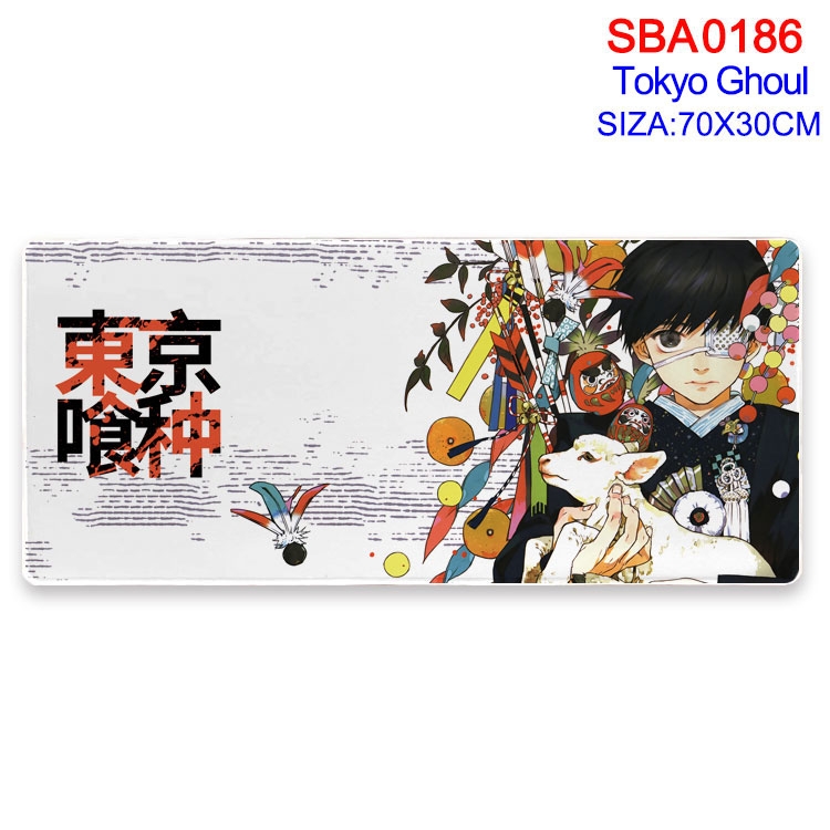 Tokyo Ghoul Anime peripheral edge lock mouse pad 70X30CM SBA-186
