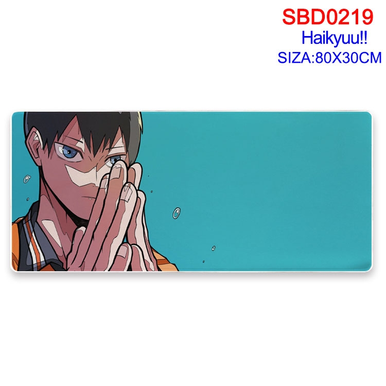 Haikyuu!! Anime peripheral edge lock mouse pad 80X30CM  SBD19