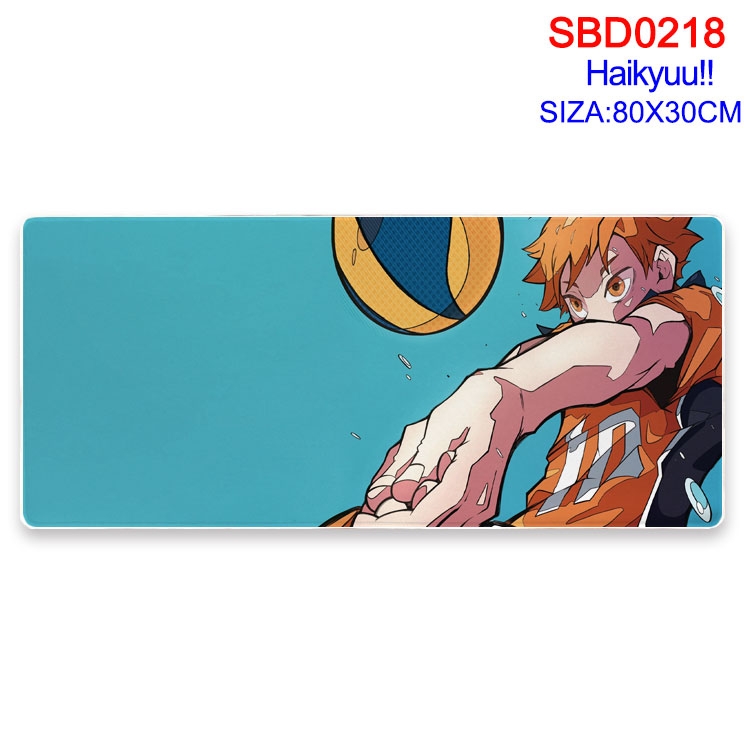 Haikyuu!! Anime peripheral edge lock mouse pad 80X30CM  SBD18