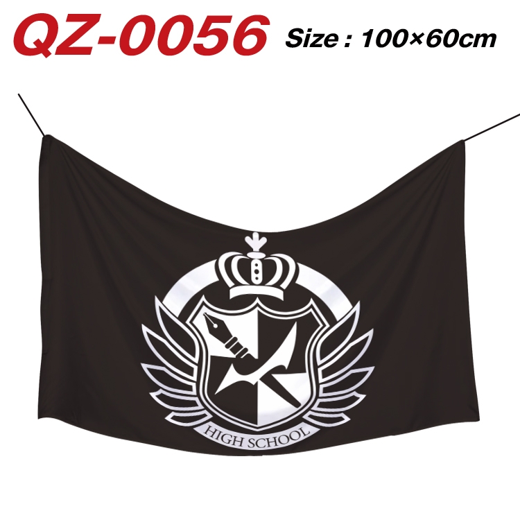 Dangan-Ronpa Full Color Watermark Printing Banner 100X60CM QZ-0056
