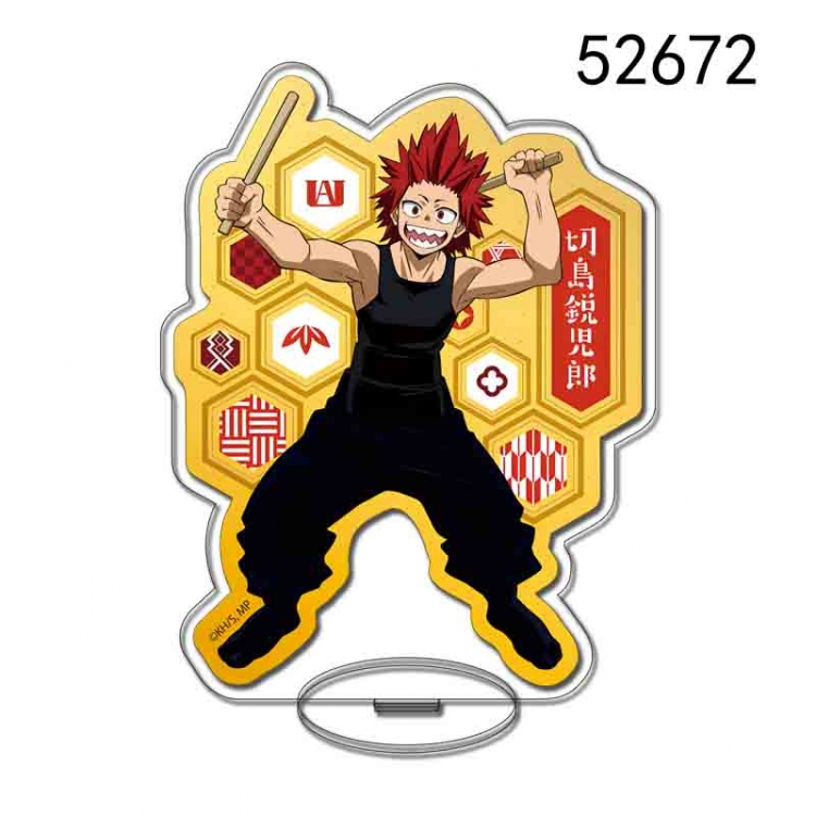 My Hero Academia Anime characters acrylic Standing Plates Keychain 15CM 52672