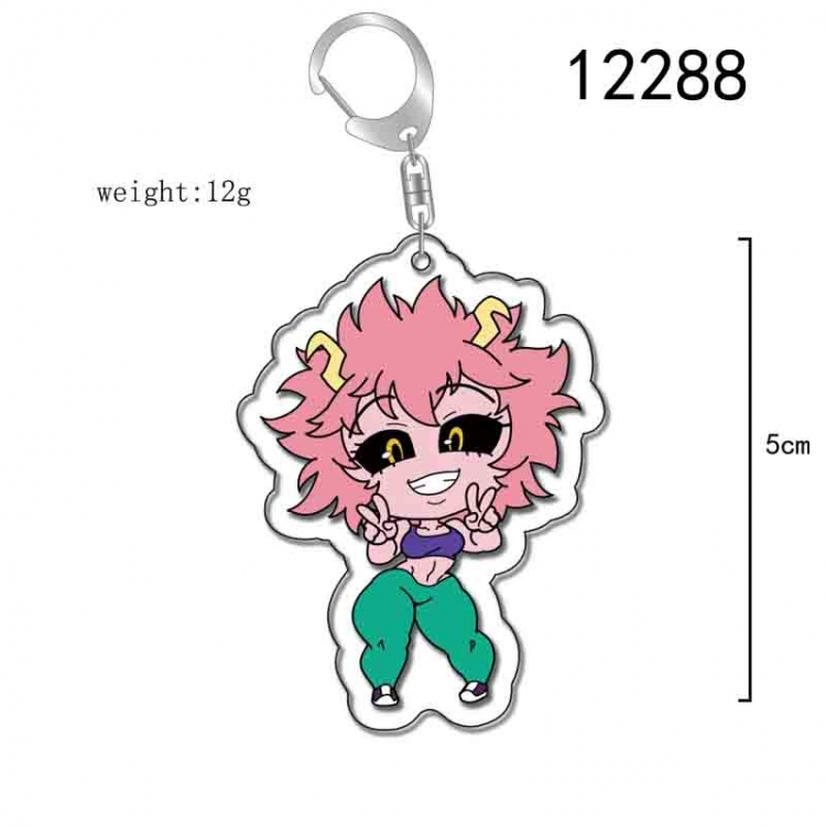 My Hero Academia Anime Acrylic Keychain Charm  price for 5 pcs 12288