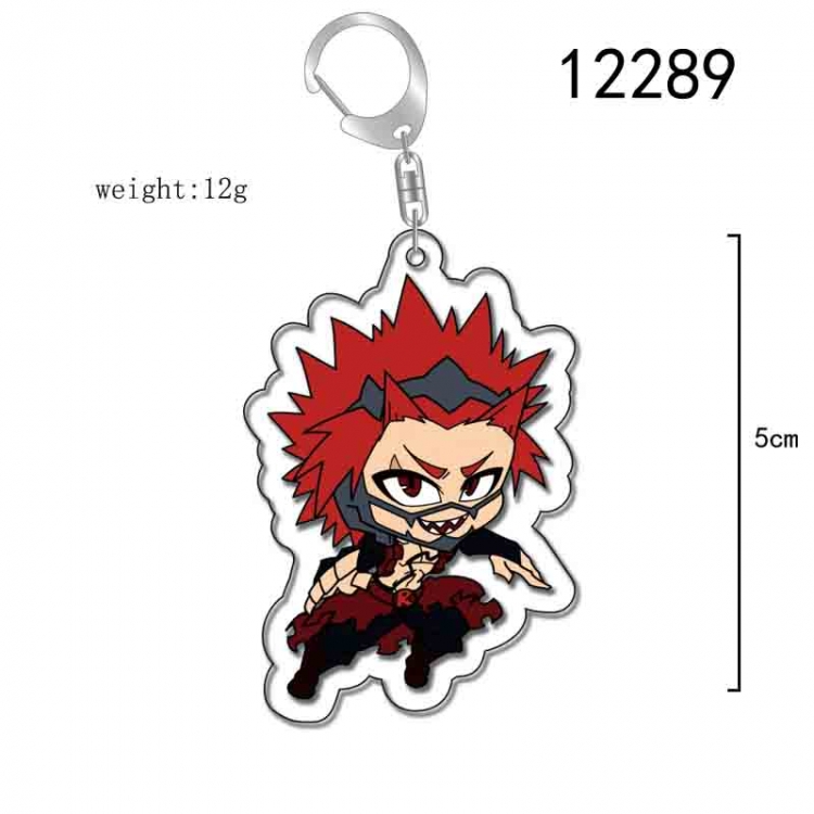 My Hero Academia Anime Acrylic Keychain Charm  price for 5 pcs 12289