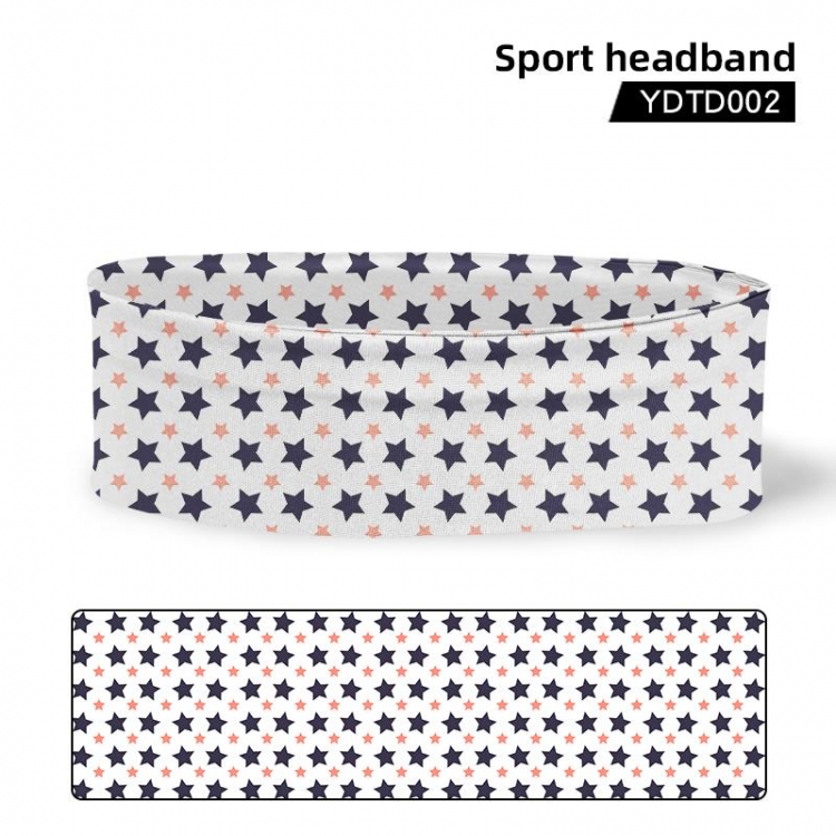 pattern personality sports headband YDTD002
