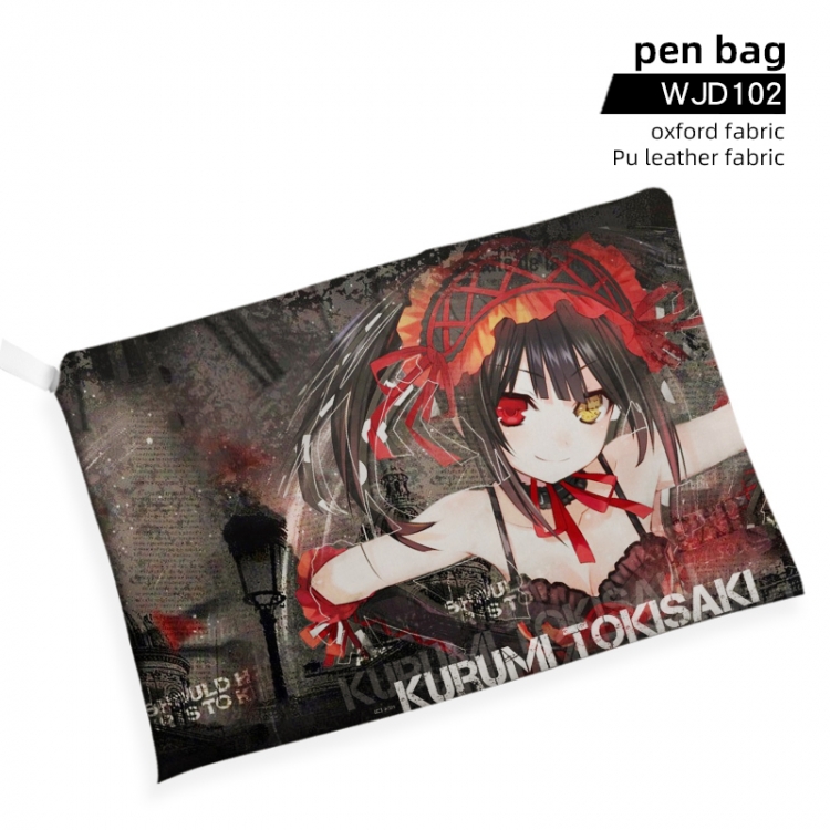 Date-A-Live Anime file bag data bag pencil case WJD102