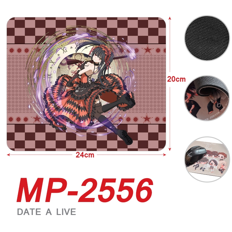 Date-A-Live Anime Full Color Printing Mouse Pad Unlocked 20X24cm price for 5 pcs MP-2556