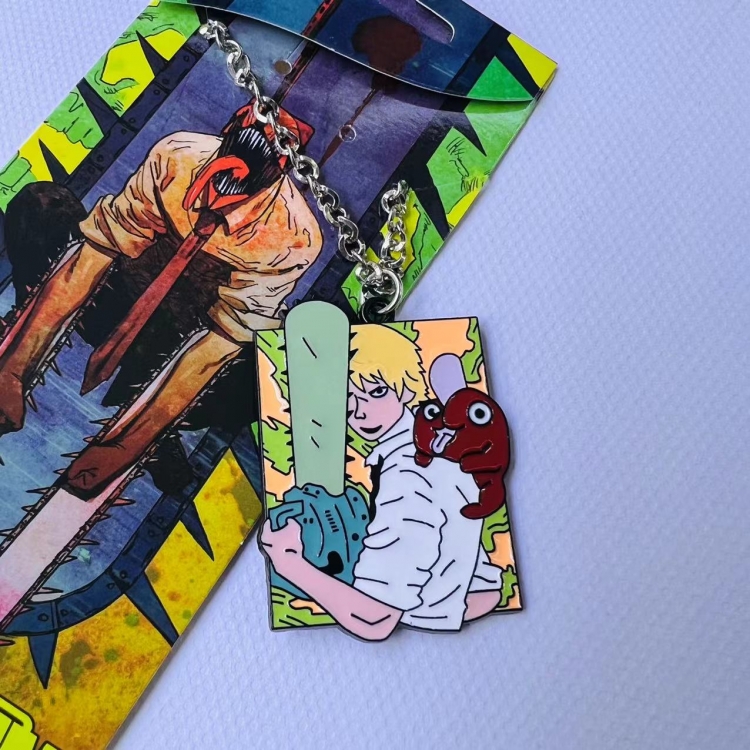chainsaw man  Anime Peripheral Necklace Pendant Jewelry style A price for 5 pcs