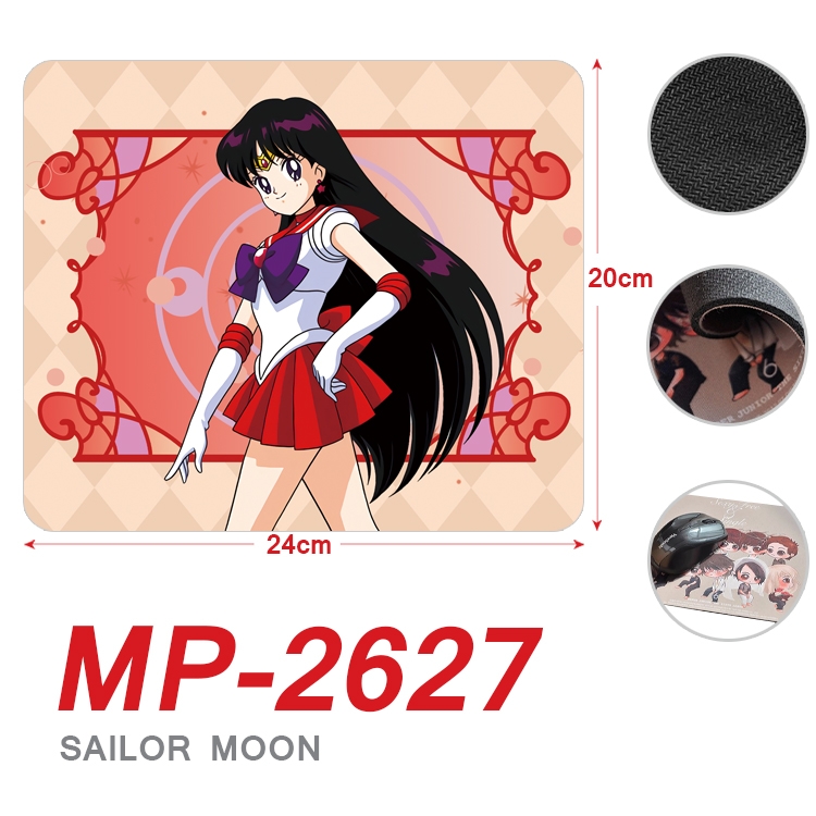 sailormoon Anime Full Color Printing Mouse Pad Unlocked 20X24cm price for 5 pcs MP-2627