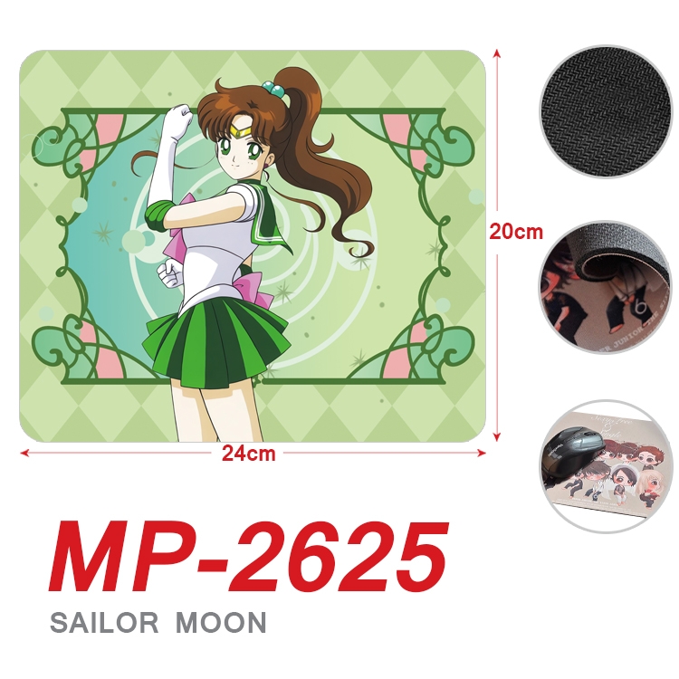 sailormoon Anime Full Color Printing Mouse Pad Unlocked 20X24cm price for 5 pcs  MP-2625