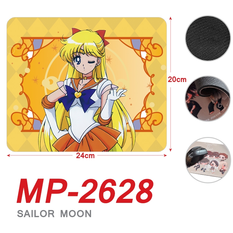 sailormoon Anime Full Color Printing Mouse Pad Unlocked 20X24cm price for 5 pcs MP-2628