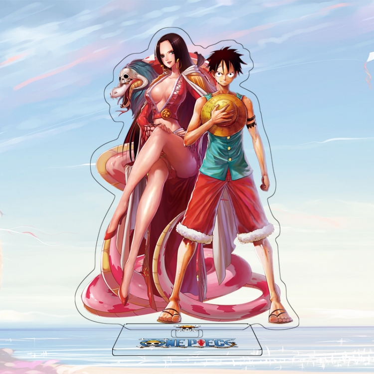 One Piece Anime characters acrylic Standing Plates Keychain 16cm