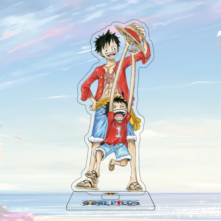 One Piece Anime characters acrylic Standing Plates Keychain 16cm
