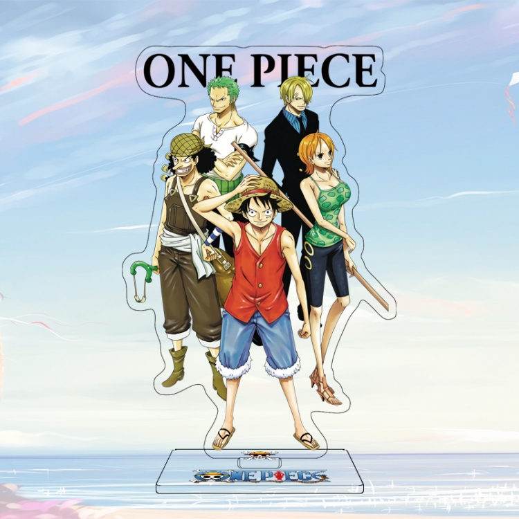 One Piece Anime characters acrylic Standing Plates Keychain 16cm