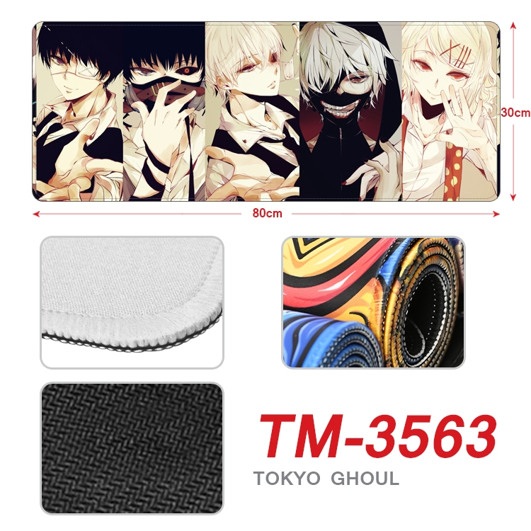 Tokyo Ghoul Anime peripheral new lock edge mouse pad 30X80cm TM-3563