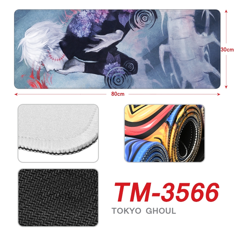 Tokyo Ghoul Anime peripheral new lock edge mouse pad 30X80cm TM-3566