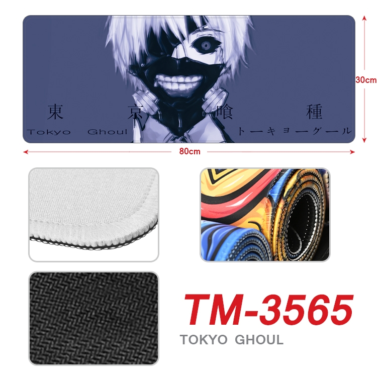 Tokyo Ghoul Anime peripheral new lock edge mouse pad 30X80cm TM-3565