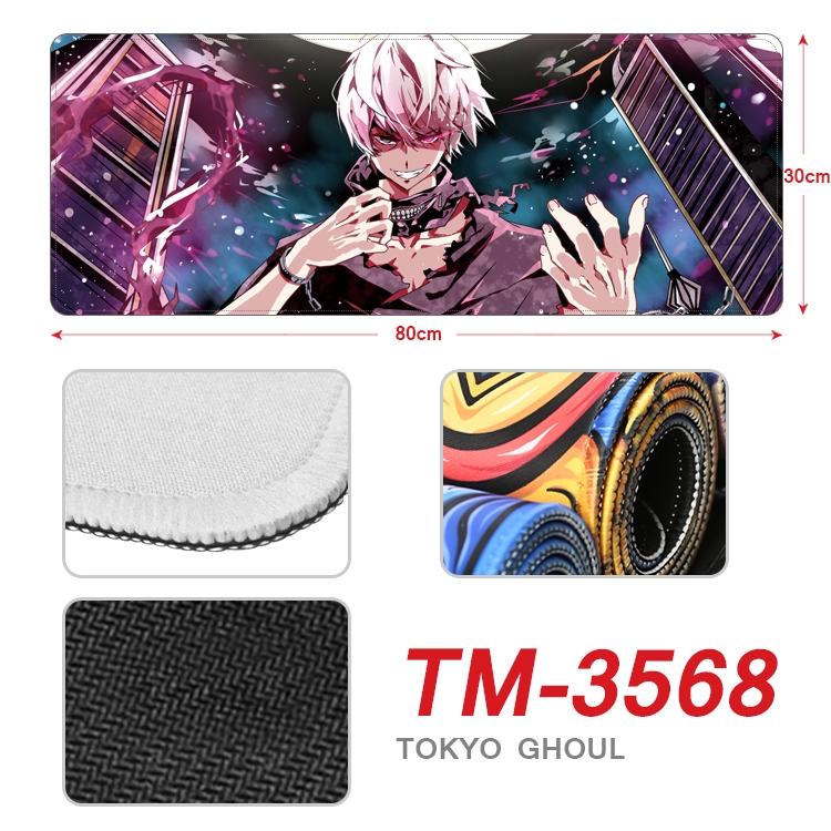 Tokyo Ghoul Anime peripheral new lock edge mouse pad 30X80cm TM-3568