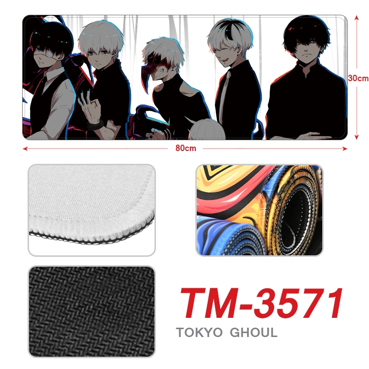 Tokyo Ghoul Anime peripheral new lock edge mouse pad 30X80cm TM-3571