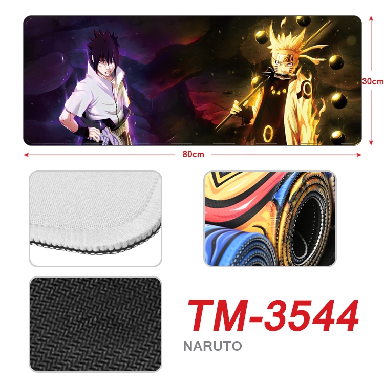 Naruto Anime peripheral new lock edge mouse pad 30X80cm TM-3544