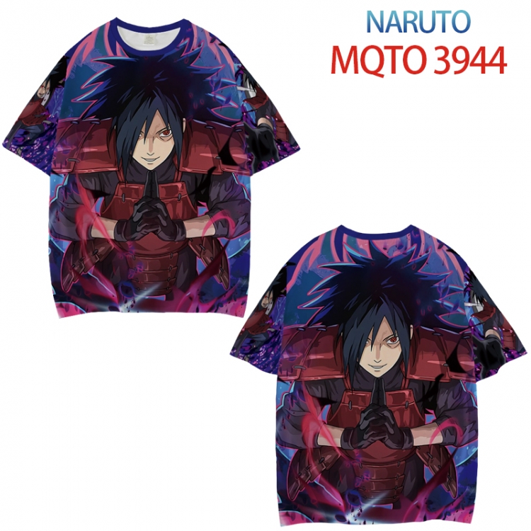 Naruto Full color printed short sleeve T-shirt from XXS to 4XL MQTO 3944