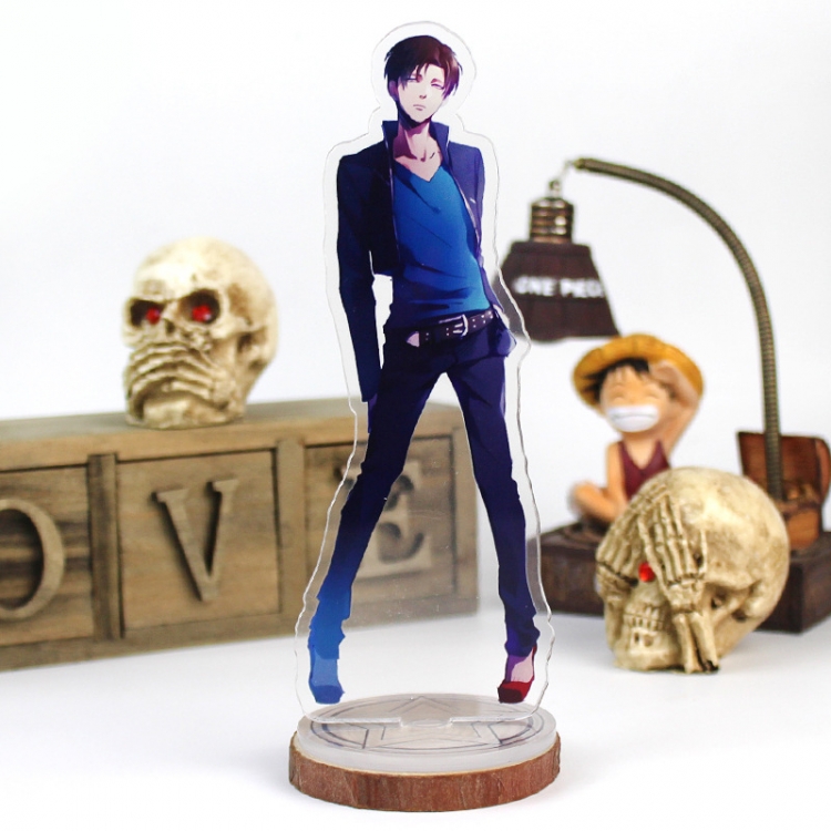  Shingeki no Kyojin Anime characters acrylic Standing Plates Keychain 16cm