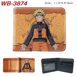 Naruto Anime color book two-fo...