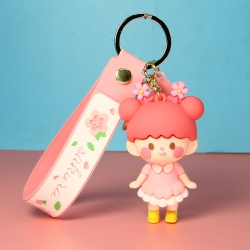 sakura girl cartoon car keycha...