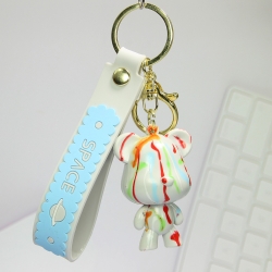 Cartoon Epoxy doll keychain pe...